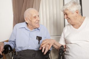 Elderly Parents Enjoying a Light Moment